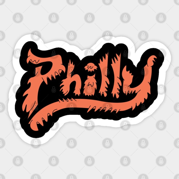 Philly Grit Sticker by MAS Design Co